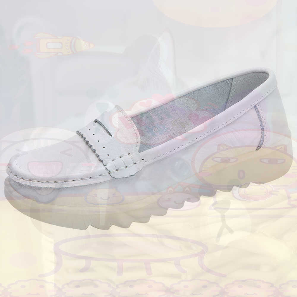 Women Formal Office Wear Shoes - Mokasen Sürüş Genç Spor Ayakkabı Kaykay