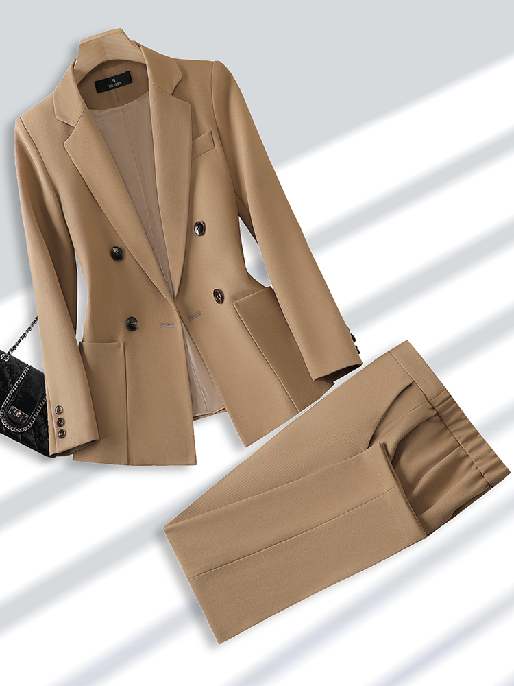 Women Formal Wear Shirt And Pant - Moda bayanlar takım elbise resmi kadın