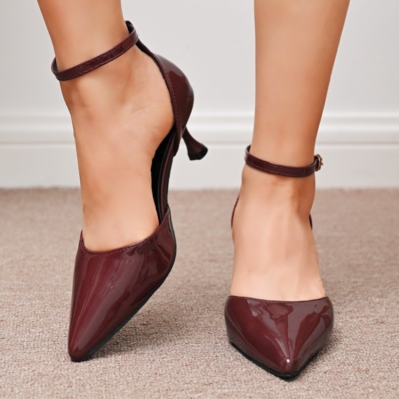 Kitten Heel Women - Kadın Topuklu Ayakkabıları Sivri Burun Kitten