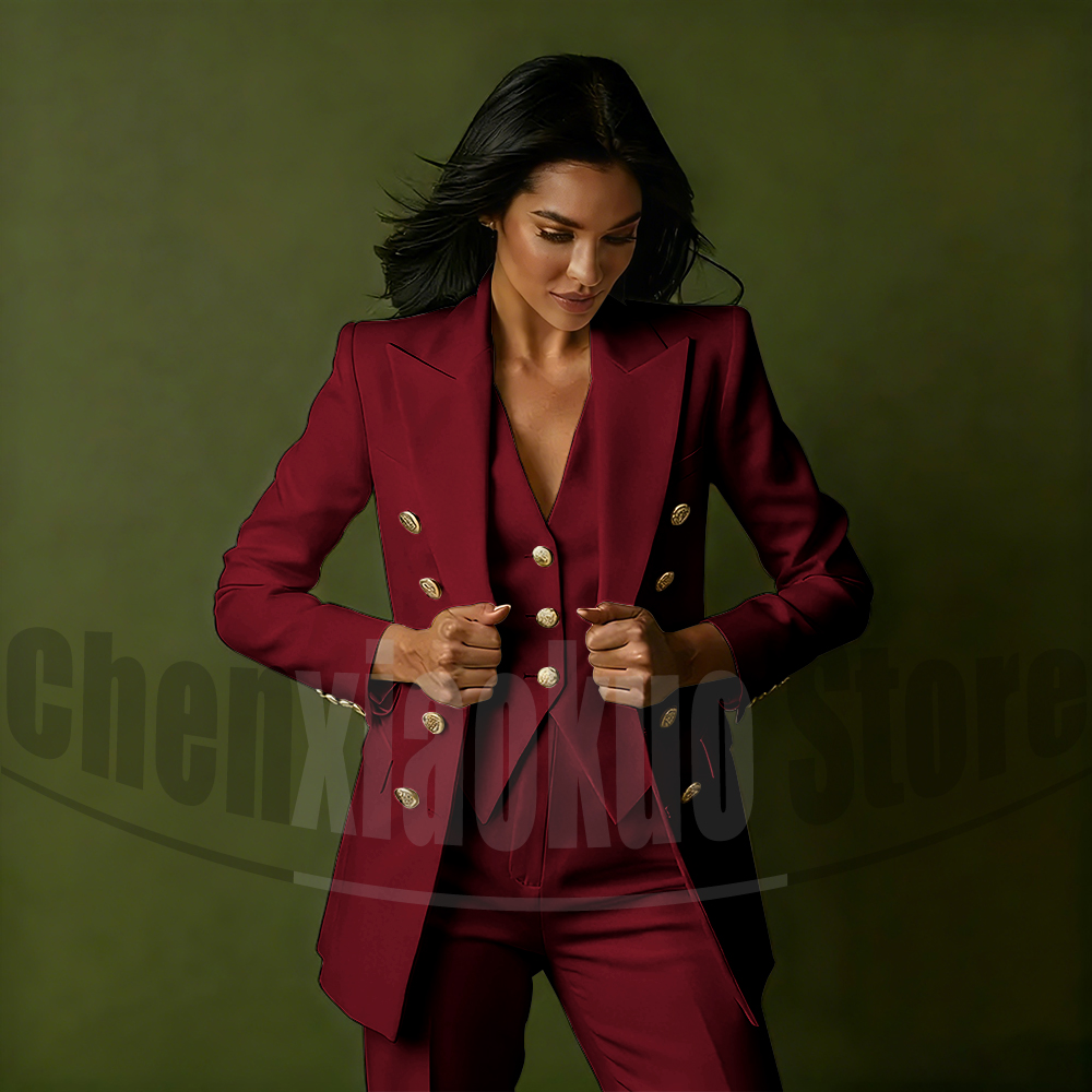 Kadın Kruvaze Üç Parçalı Takım - Women Formal Wear Shirt And Pant incelemesi ve fiyatı