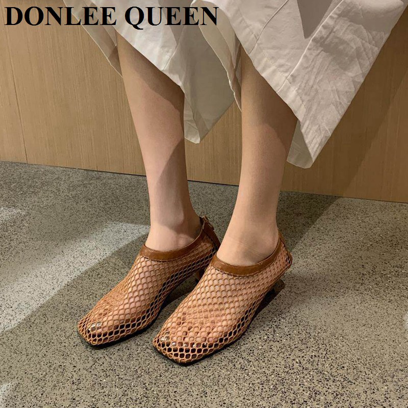 Vintage Fileli Kare Burunlu Mu - Kitten Heel Women incelemesi ve fiyatı